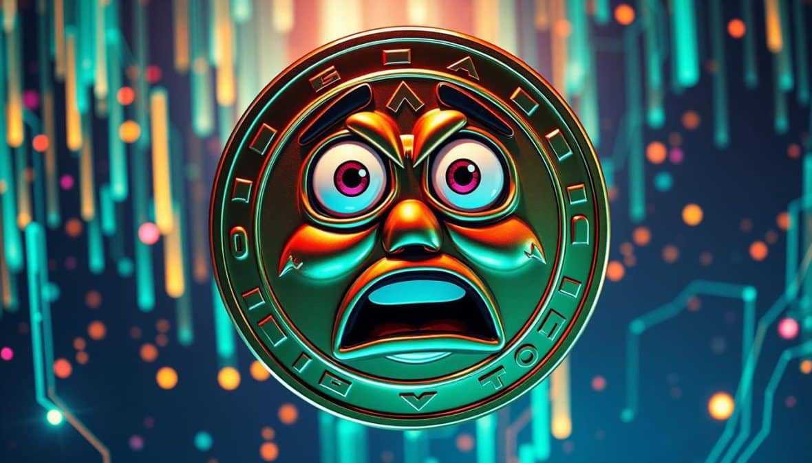 shocked face meme coin