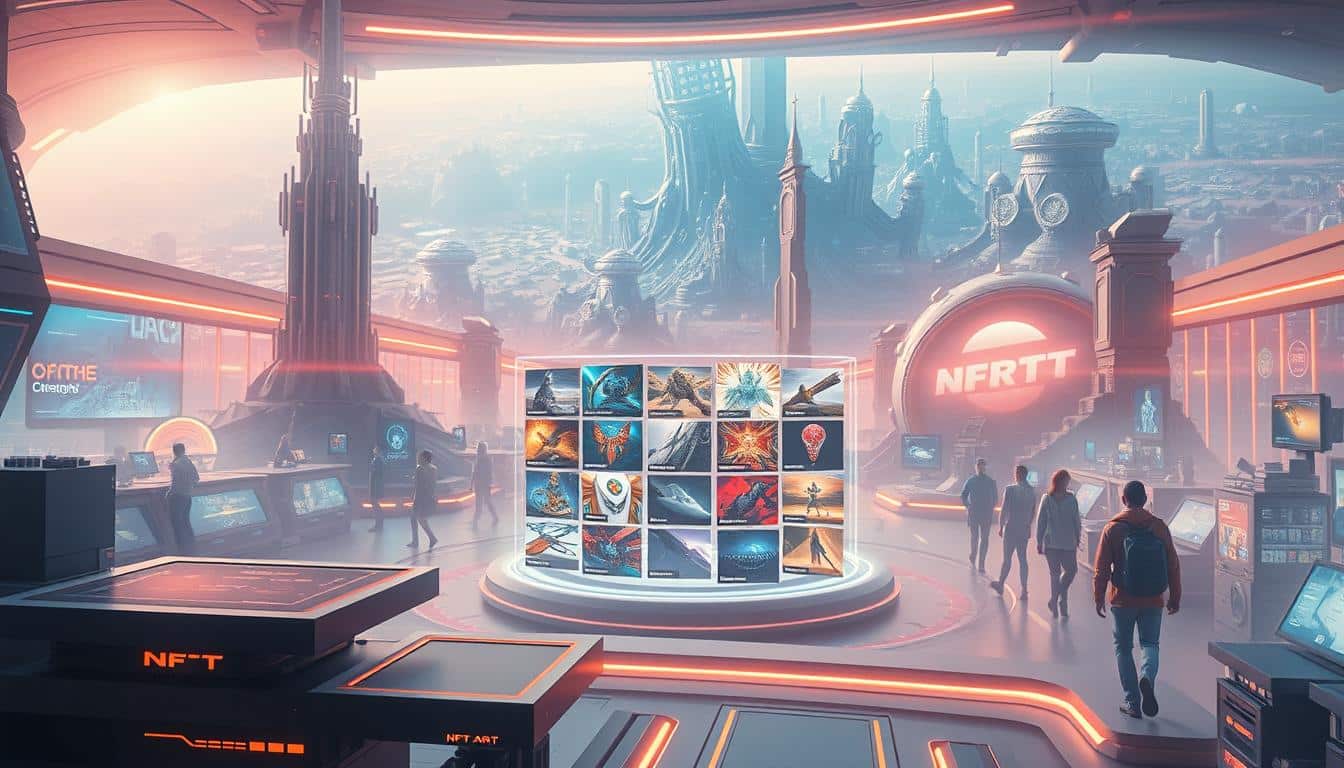 NFT marketplace for artists