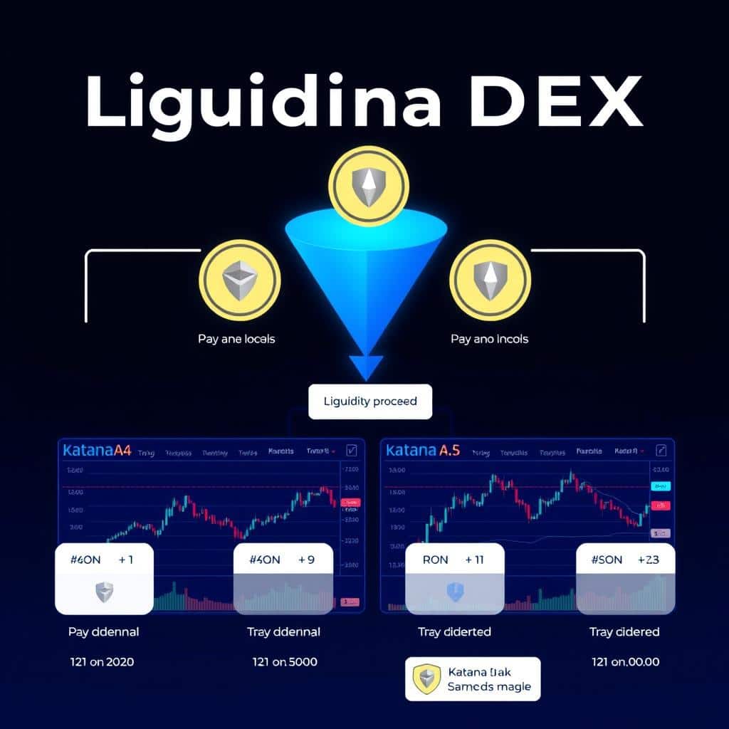 Liquidity provision with RON tokens on Katana DEX