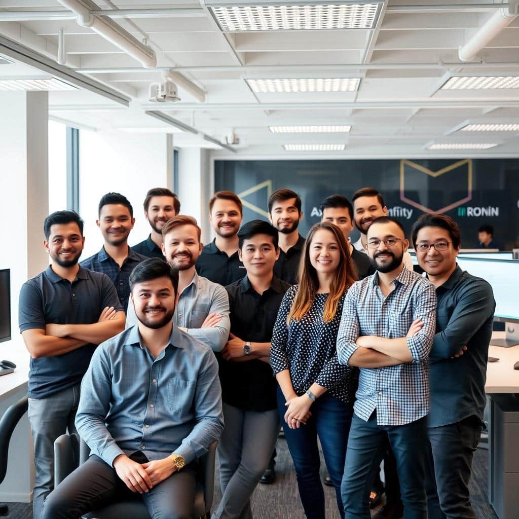 Sky Mavis team behind the RON token and Ronin blockchain Sky Mavis team behind the RON token and Ronin blockchain