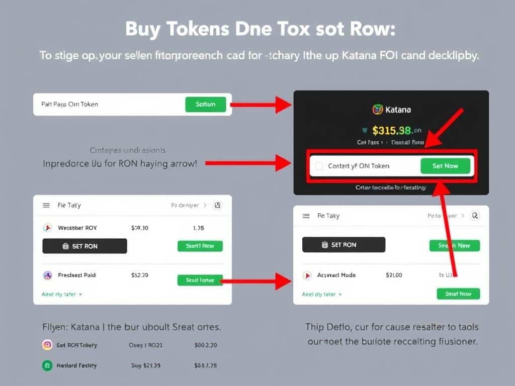 Step-by-step guide to buying RON on Katana DEX