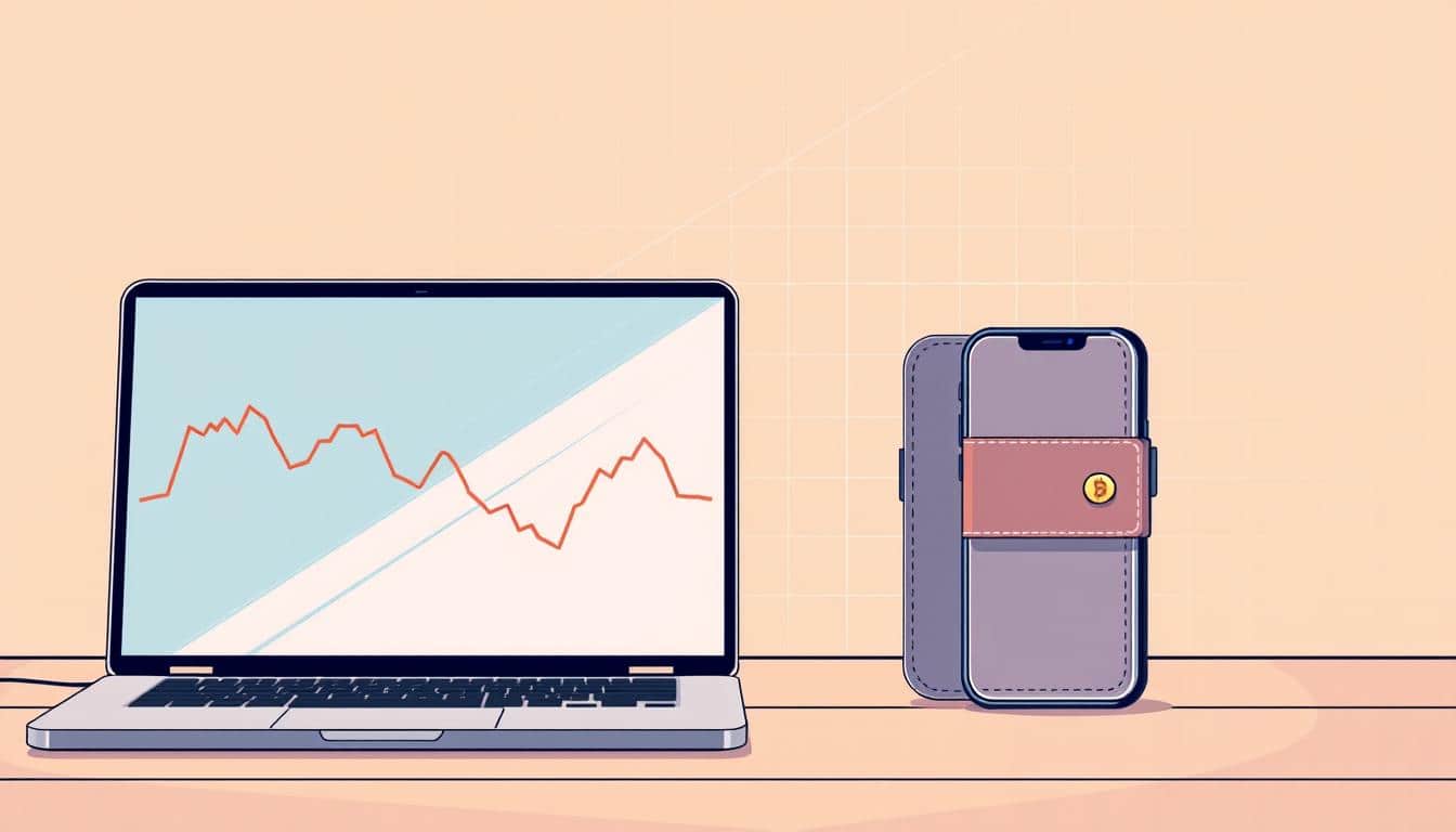 how is a cryptocurrency exchange different from a cryptocurrency wallet?