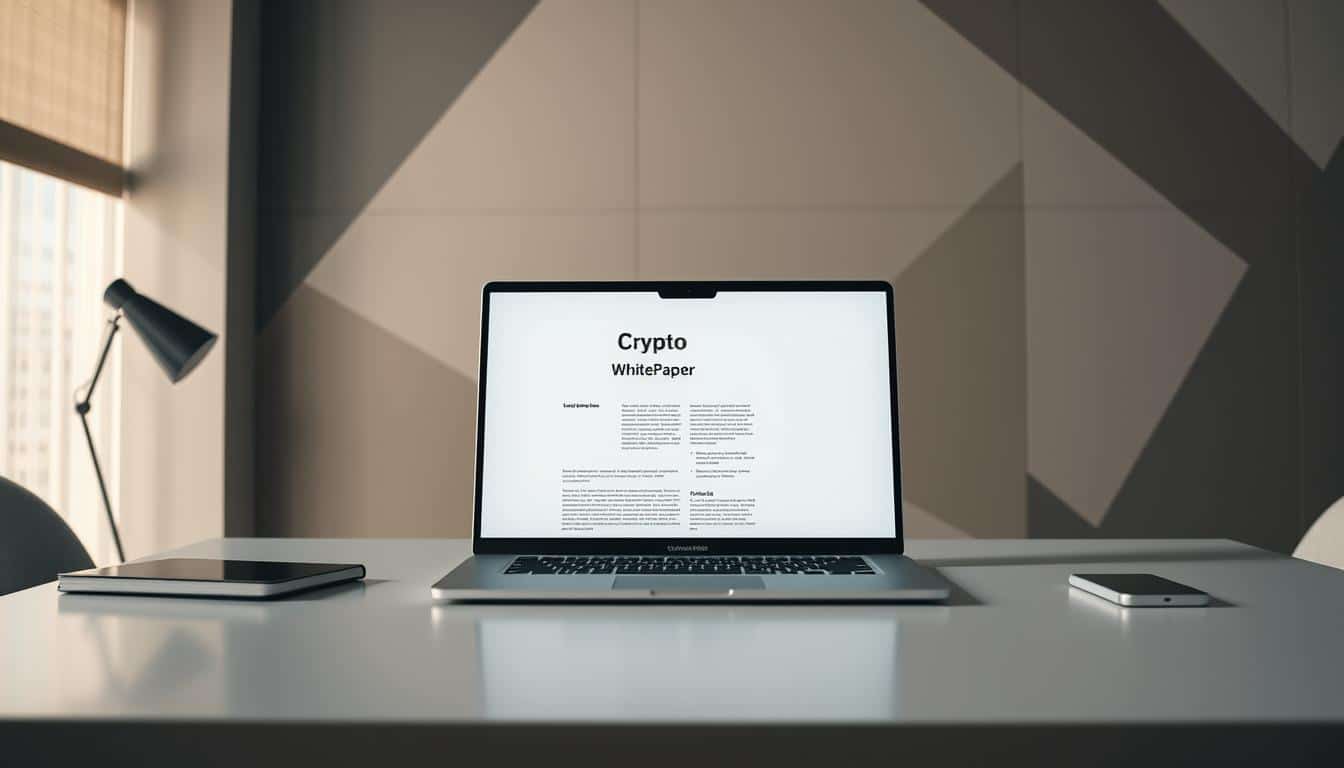 how to build a crypto whitepaper template