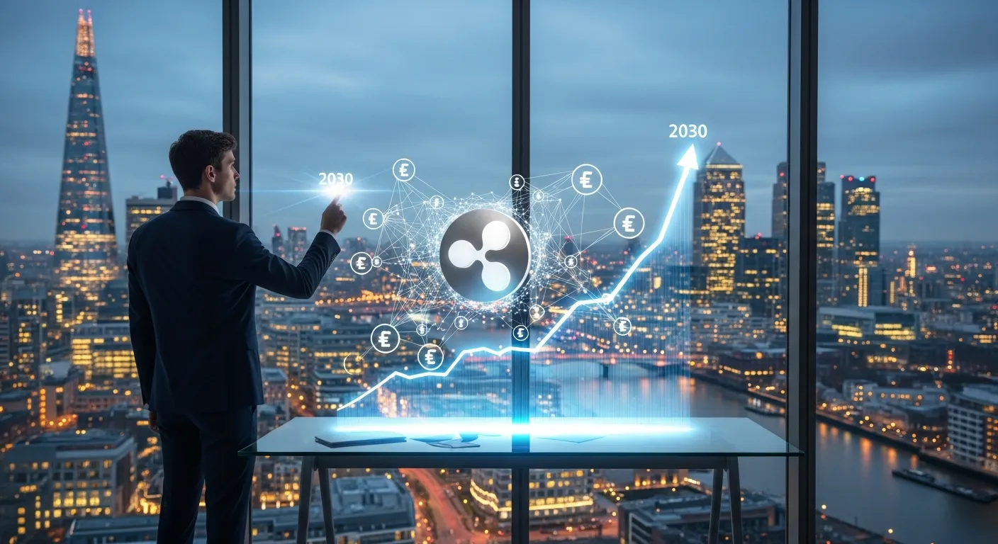 financial-analyst-viewing-a-holographic-xrp-price-prediction-chart-in-a-london-office