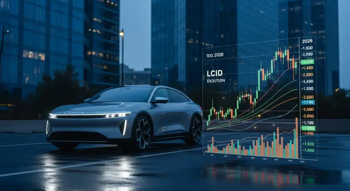 lucid-gravity-suv-parked-in-a-city-with-a-holographic-stock-market-chart-overlay