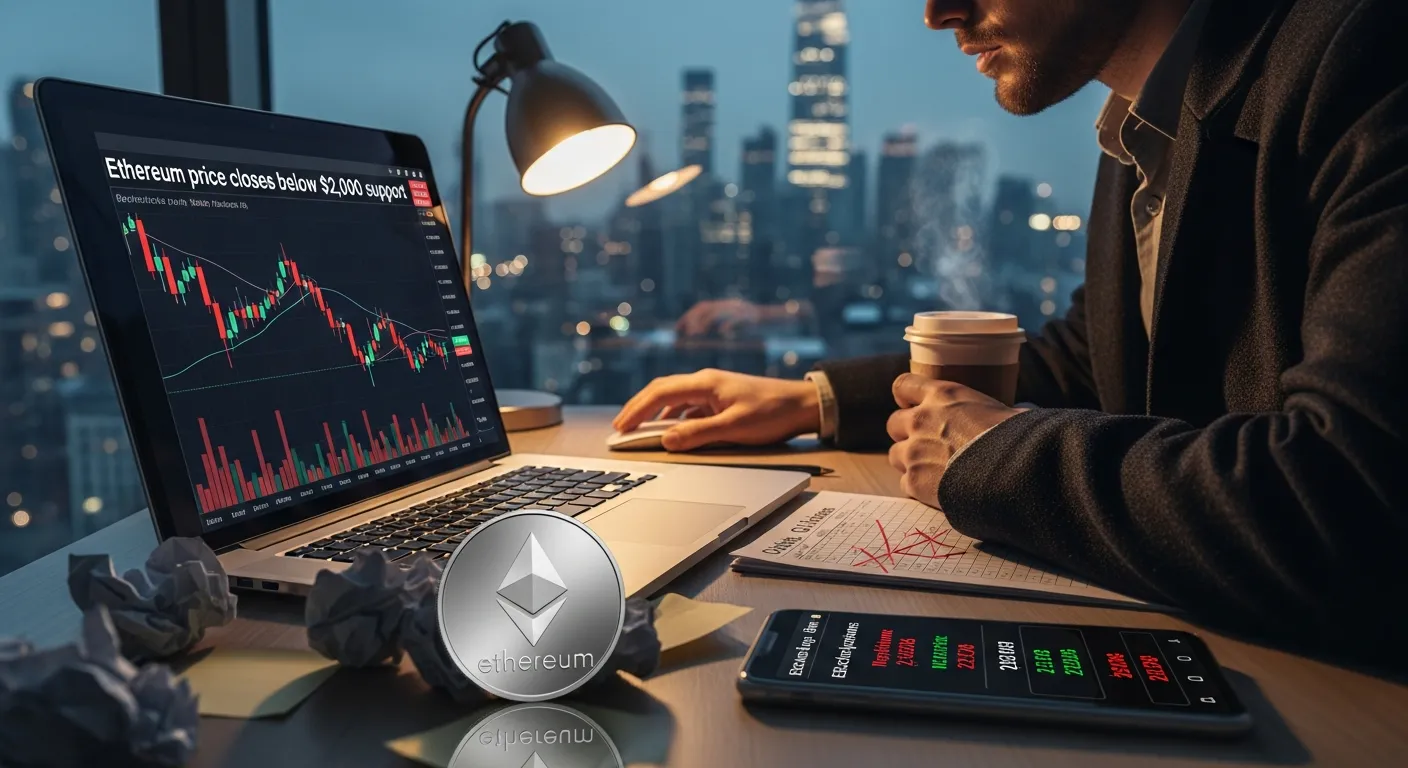 trader-at-desk-with-laptop-showing-ethereum-price-under-2-000-chart